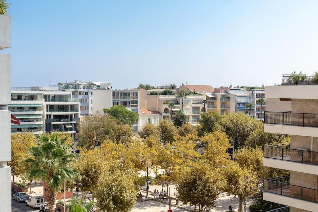 Cannes Palm Beach Parking, Clim, Wifi Plage 2' A Pieds Exterior photo